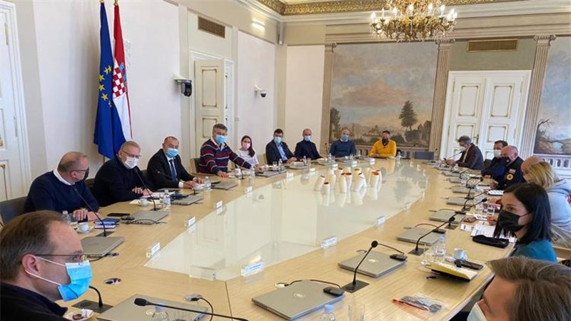 Božinović: Koordiniramo aktivnosti oko zbrinjavanje izbjeglica iz Ukrajine. Imamo odgovor za sve scenarije